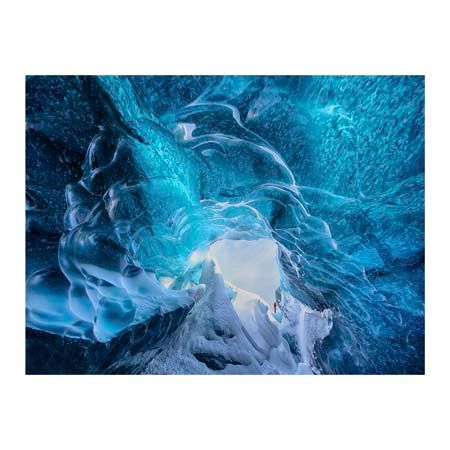 1x Collection Open Edition Canvas Giclee :"The Ice Cave" 1x Collection Open Edition Canvas Giclee :"The Ice Cave"