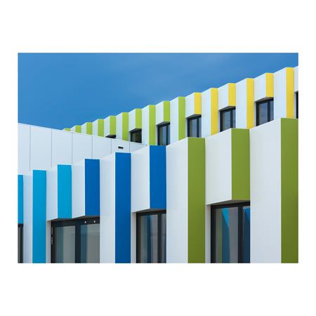 1x Collection Open Edition Canvas Giclee :"Triple Facades"