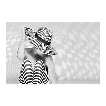 1x Collection Open Edition Canvas Giclee :"Zig the Zag"