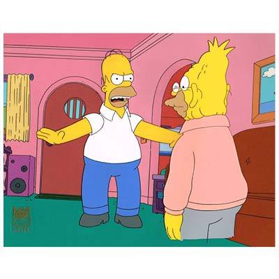 20th Century Fox New Simpsons Art Orig. Prod. Cel:"She of Little Faith"