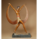 A. Fayral Handcrafted Solid Bronze Sculpture:"Nouveau Dancer"