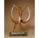 A. Fayral Handcrafted Solid Bronze Sculpture:"Nouveau Dancer"