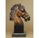 A. Santini Handcrafted Solid Bronze Sculpture:"Stallion Head"