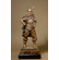 A. Santini Handcrafted Solid Bronze Sculpture:"Viking Warrior"