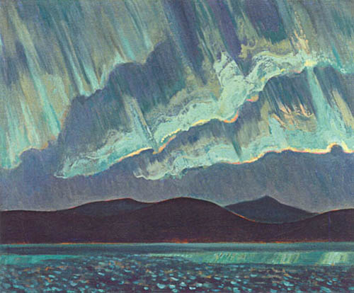 A.Y. Jackson Open Edition Giclee on Paper:" Aurora "