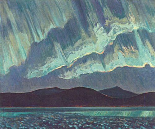 A.Y. Jackson Open Edition Giclee on Paper:" Aurora "