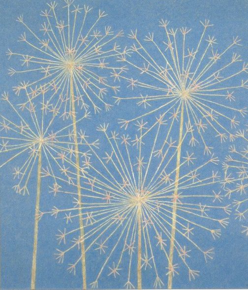 Abigail Mclellan Handsigned & Numbered Limited Edition Giclee on Paper:"Allium"