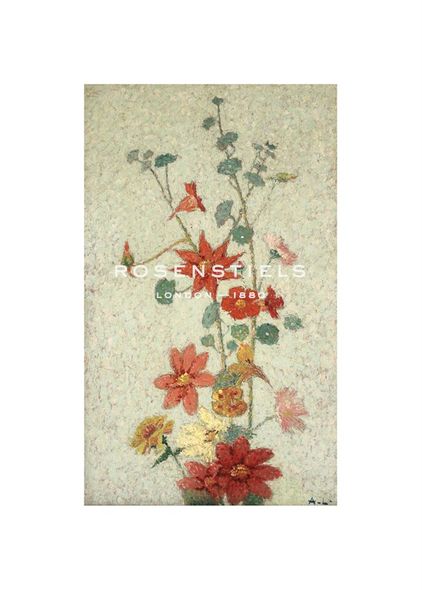 Achille Lauge Hand Numbered Limited Edition Print on Paper :"Wildflowers, c.1910"