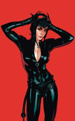 Adam Hughes Handsigned and Numbered Limited Edition Giclee on Paper:"Meow!" | Out of Stock