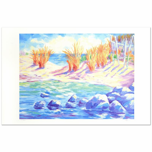 Adam Limited Edition 27 x 20 lithograph:"La Playa Arenosa"