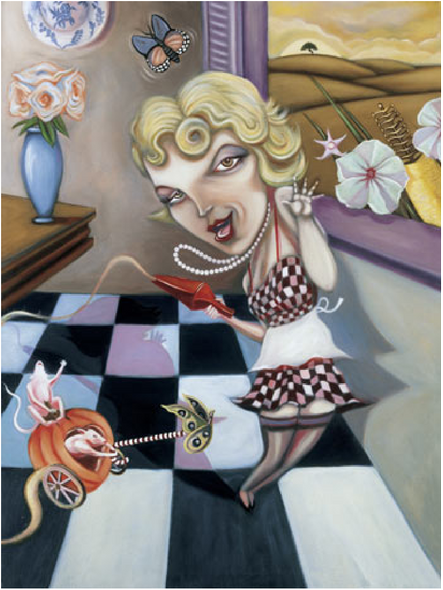 Adam Stone Artist Signed Limited Edition Giclee on canvas:"Cinderella"