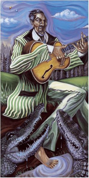 Adam Stone Artist Signed Limited Edition Giclee on canvas:"Pontchartrain Serenade"