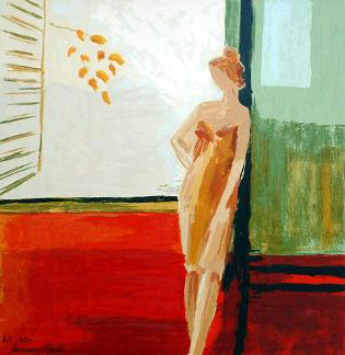 Adriana Naveh Limited Edition Serigraph on Canvas:"Patience"