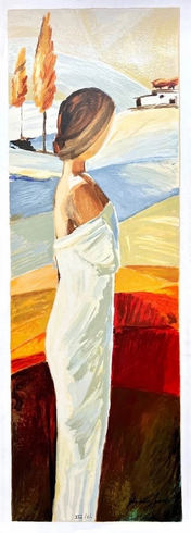 Adriana Naveh Signed Limited Edition Serigraph: "Nature's Meditatio" Adriana Naveh Signed Limited Edition Serigraph: "Nature's Meditatio"