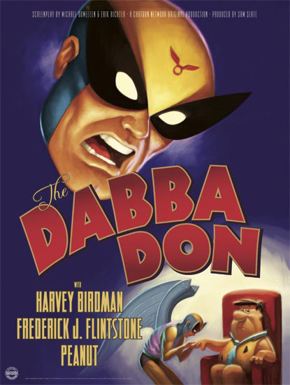 Adult Swim Studio Art Giclee Print (Paper): "Harvey Birdman: Dabba Don"