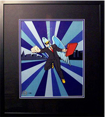 Adult Swim Studio Art Hand-Painted Limited: "Harvey Birdman" Adult Swim Studio Art Hand-Painted Limited: "Harvey Birdman"
