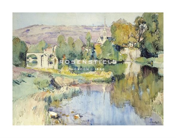 Agricol Montagne Hand Numbered Limited Edition Print on Paper :"Reflections"