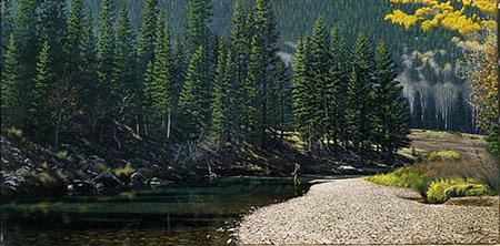 Al Agnew Handsigned & Numbered Limited Edition Print:"A Peaceful Moment"