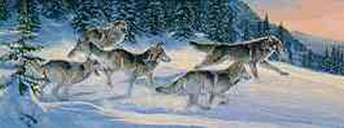 Al Agnew Limited Edition Print: "Run for the Moment"