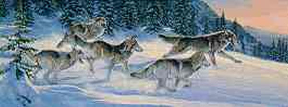 Al Agnew Limited Edition Print: "Run for the Moment"