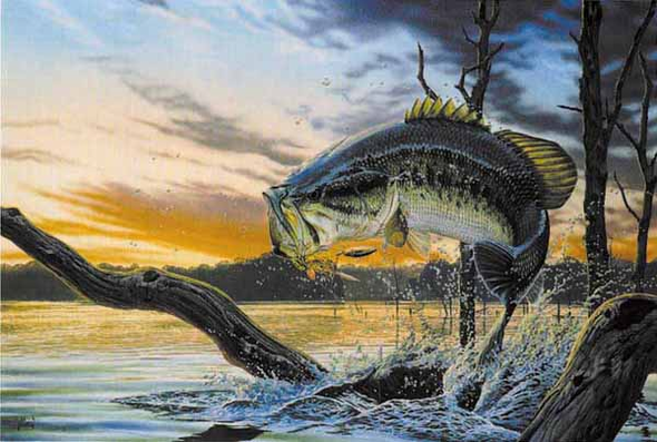 Al Agnew Limited Edition Print:"Strike King"