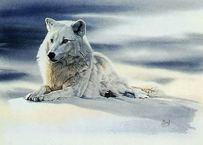 AL AGNEW Secondary Market Art: "SOLITUDE"