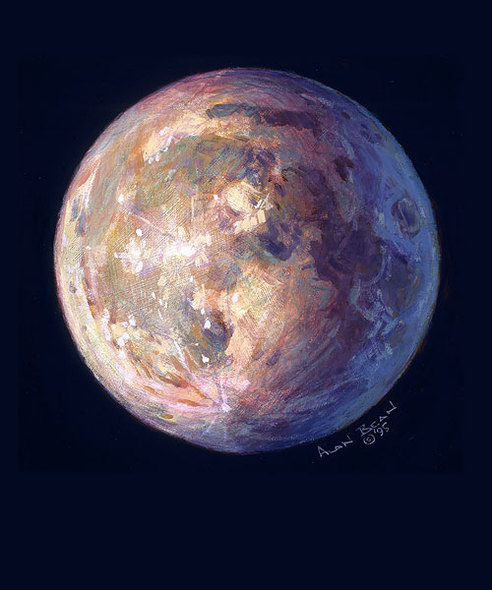 ALAN BEAN 10X12 Secondary Market Art: "MOST BEAUTIFUL GCNV"