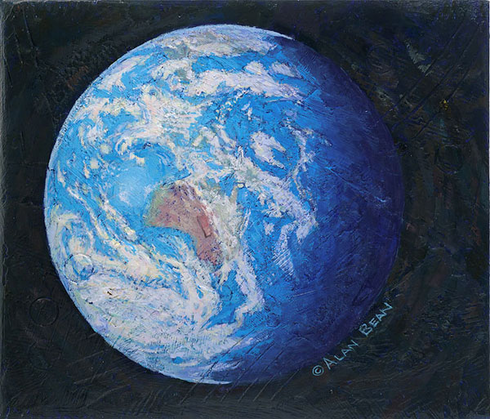ALAN BEAN 14X12 Secondary Market Art: "JEWEL IN HEAVENS GCNV" ALAN BEAN 14X12 Secondary Market Art: "JEWEL IN HEAVENS GCNV"