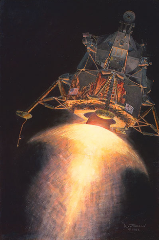 ALAN BEAN 9X14 Secondary Market Art: "ARMSTRONG ALDRIN CNV" ALAN BEAN 9X14 Secondary Market Art: "ARMSTRONG ALDRIN CNV"