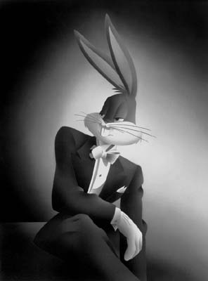 Alan Bodner and Harry Sabin Limited Edition Artist Proof Giclee Print on Canvas:"The Portrait Series - Bugs Bunny"