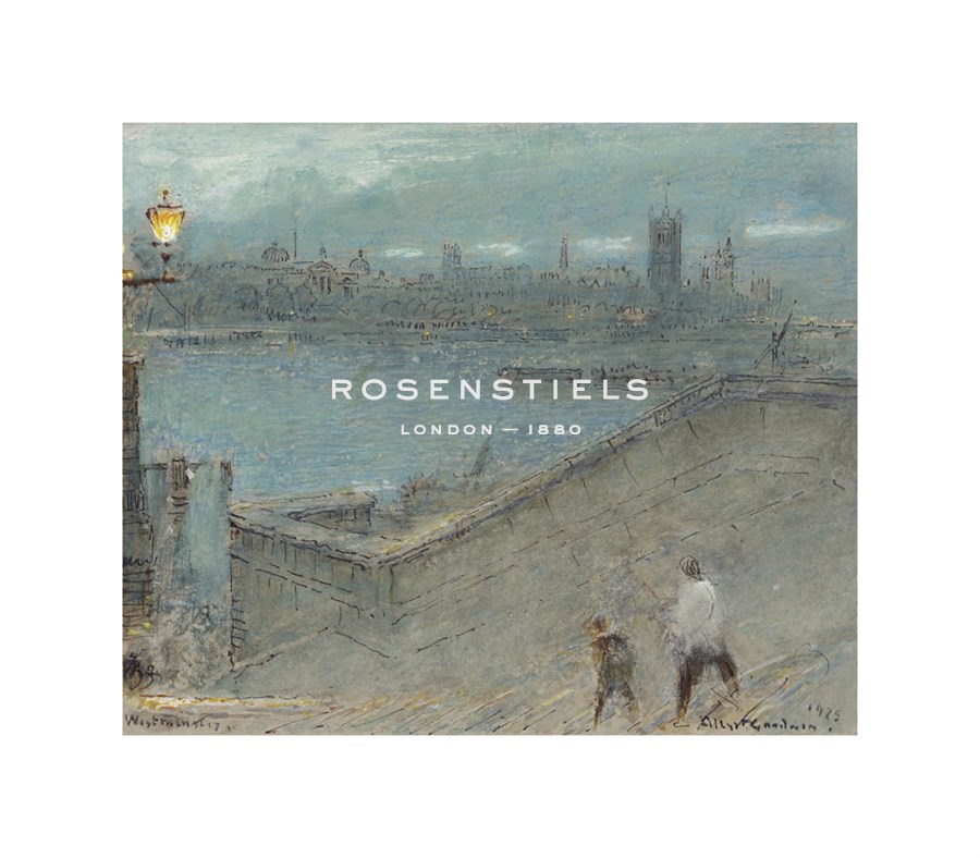Albert Goodwin Hand Numbered Limited Edition Print on Paper :"Westminster, 1925"