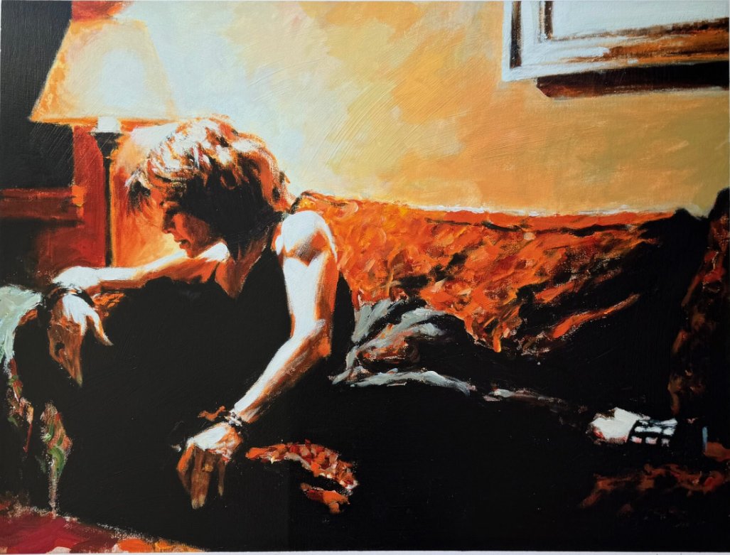 Aldo Luongo Hand Signed Limited Edition Large Serigraph