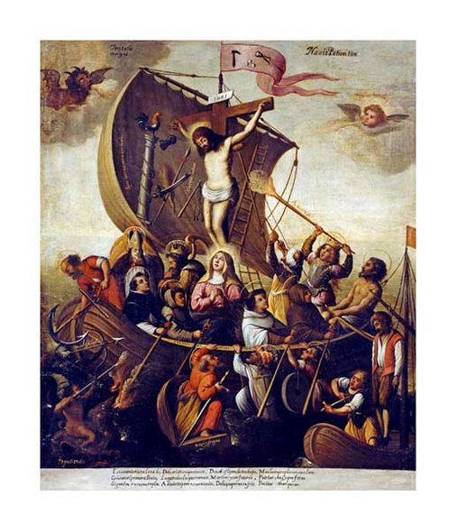 Alejandro De Loarte Fine Art Open Edition Gicl&eacute;e:"The Boat of Christian Patience"