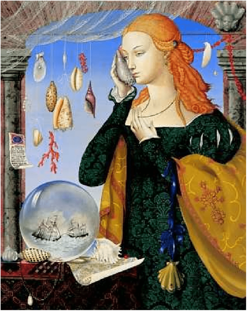 Aleksei Tivetsky Artist Signed Limited Edition Giclee on canvas:"Speranza"