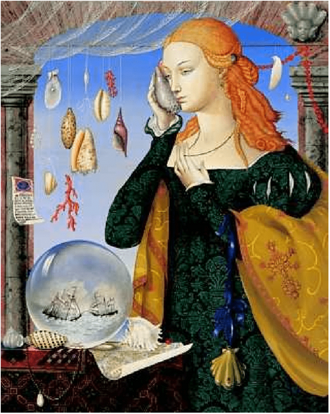 Aleksei Tivetsky Artist Signed Limited Edition Giclee on canvas:"Speranza"