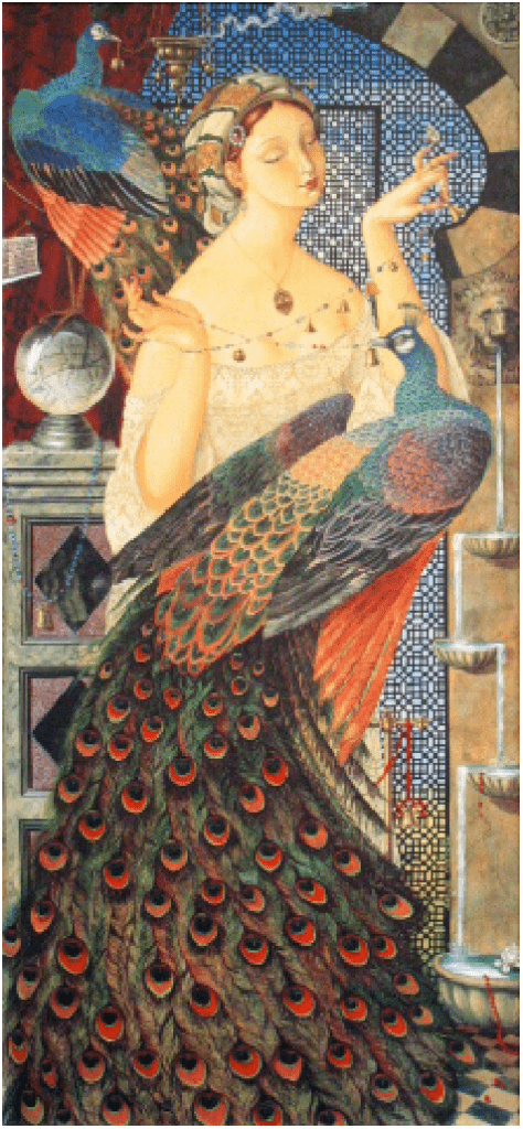 Aleksei Tivetsky Artist Signed Limited Edition Giclee on paper:"Bells Of Desire"