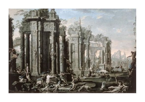 Alessandro Magnasco Fine Art Open Edition Gicl&eacute;e:"The Bacchanal"