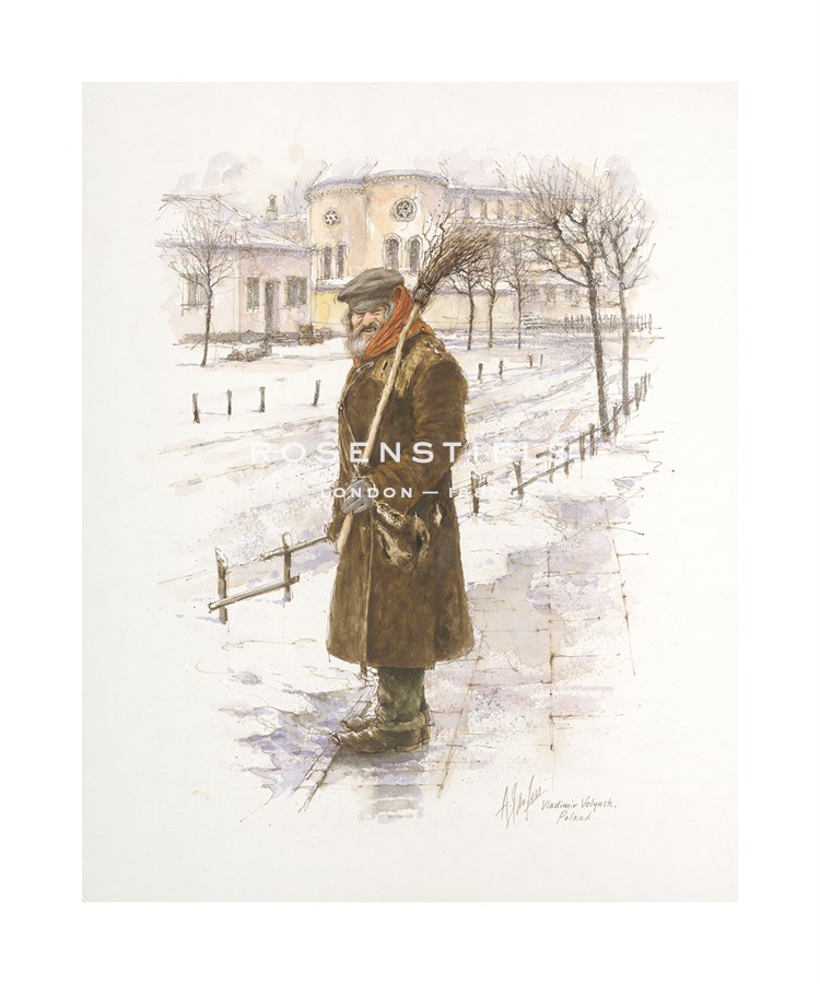 Alex Jawdokimov Hand Numbered Limited Edition Print on Paper :"Vladimir Volynsk, Poland I"