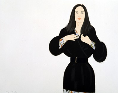 Alex Katz Handsigned and Numbered Limited Edition Serigraph: "Maria II"