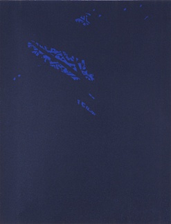Alex Katz Artist Hand Signed Framed Woodcut:"Night (Northern Landscapes)"