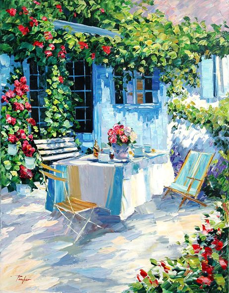 Alex Pauker Hand Signed and Numbered Limited Edition Canvas Giclee:"For A Moment"