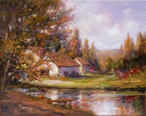 Alex Perez Hand Signed and Numbered Limited Edition Oil on Canvas