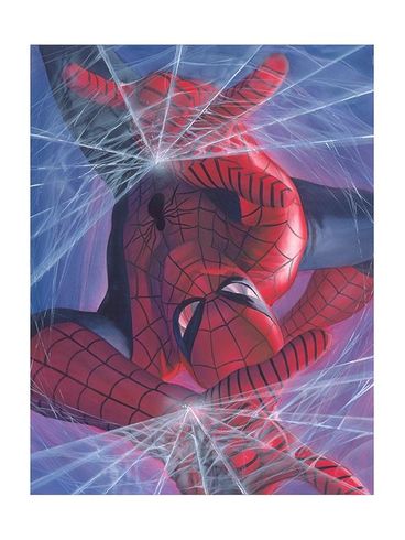 Alex Ross Artist Hand Signed Limited Edition Print:"Marvelocity: Spider-Man" Alex Ross Artist Hand Signed Limited Edition Print:"Marvelocity: Spider-Man"