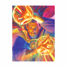 Alex Ross Artist Hand Signed Limited Edition Print:"Marvelocity: Doctor Strange"
