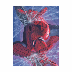 Alex Ross Artist Hand Signed Limited Edition Print:"Marvelocity: Spider-Man"