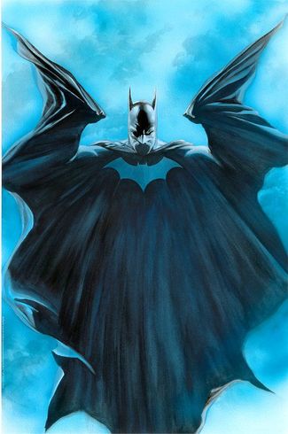 Alex Ross Artist Hand Signed Limited Edition Proof Print:"BATMAN: Midnight in Gotham"
