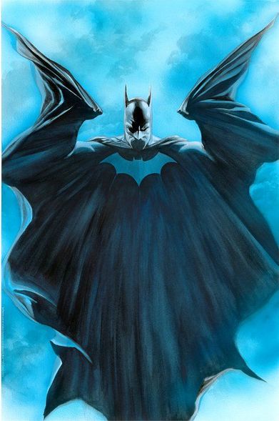 Alex Ross Artist Hand Signed Limited Edition Proof Print:"BATMAN: Midnight in Gotham"