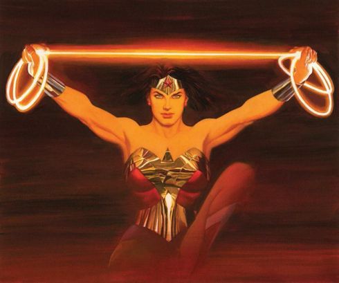 Alex Ross Artist Hand Signed Limited Edition Proof Print:"Wonder Woman: Fierce" Alex Ross Artist Hand Signed Limited Edition Proof Print:"Wonder Woman: Fierce"