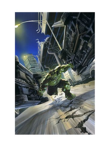Alex Ross Artist Hand Signed Limited Edition Proof Print:"Hulk: Time of Death" Alex Ross Artist Hand Signed Limited Edition Proof Print:"Hulk: Time of Death"