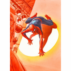 Alex Ross Artist Signed Limited Edition Giclee Print:"Dimensions: Spider-Man"